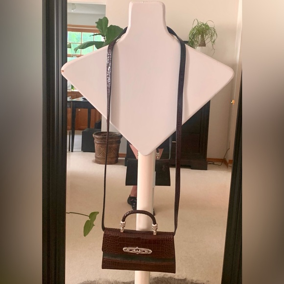 BRIGHTON Leather Wallet Crossbody Purse - Picture 5 of 8